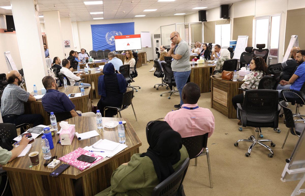 DUA_UNRWASyria's tweet image. @UNRWA Syria team participated in the Integrating Conflict Sensitivity in Programmes training, facilitated by the @UndpSyria Conflict Sensitivity Team. The training focused on practical approaches to enhance situation analysis and strengthen social cohesion across communities.