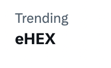 $eHEX .... wait for it 🚀🚀🚀🚀🚀