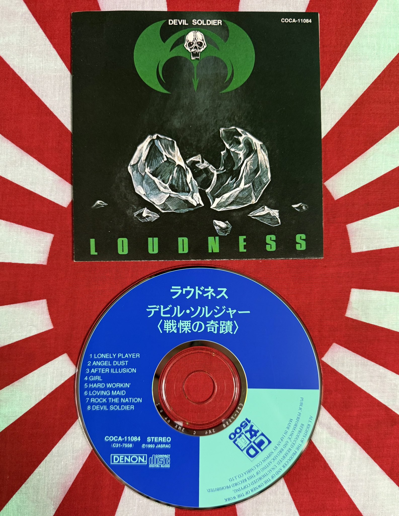 LOUDNESS ラウドネス DEVIL SOLDIER ステッカー 当時物 LOUDNESS ラウドネス DEVIL SOLDIER ステッカー 当時物 コレクション