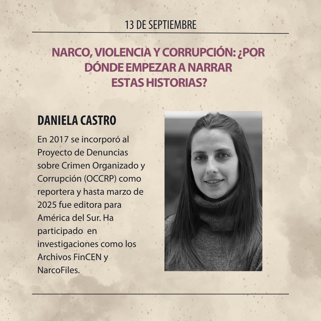 Fundación Periodistas Sin Cadenas (@sincadenasecu) on Twitter photo 📢¡Reserva el día! Este 12 y 13 de septiembre en Quito, la <a href="/SinCadenasECU/">Fundación Periodistas Sin Cadenas</a> te trae dos talleres con expertos internacionales en la cobertura de corrupción y criminalidad. Aprende con <a href="/DanielaCastro32/">Daniela Castro</a> y <a href="/jopoliszuk/">Joseph Poliszuk</a>.
🚩Postula a un cupo hasta el 8 de agosto periodistassincadenas.org/postula-a-los-… 📢¡Reserva el día! Este 12 y 13 de septiembre en Quito, la <a href="/SinCadenasECU/">Fundación Periodistas Sin Cadenas</a> te trae dos talleres con expertos internacionales en la cobertura de corrupción y criminalidad. Aprende con <a href="/DanielaCastro32/">Daniela Castro</a> y <a href="/jopoliszuk/">Joseph Poliszuk</a>.
🚩Postula a un cupo hasta el 8 de agosto periodistassincadenas.org/postula-a-los-…