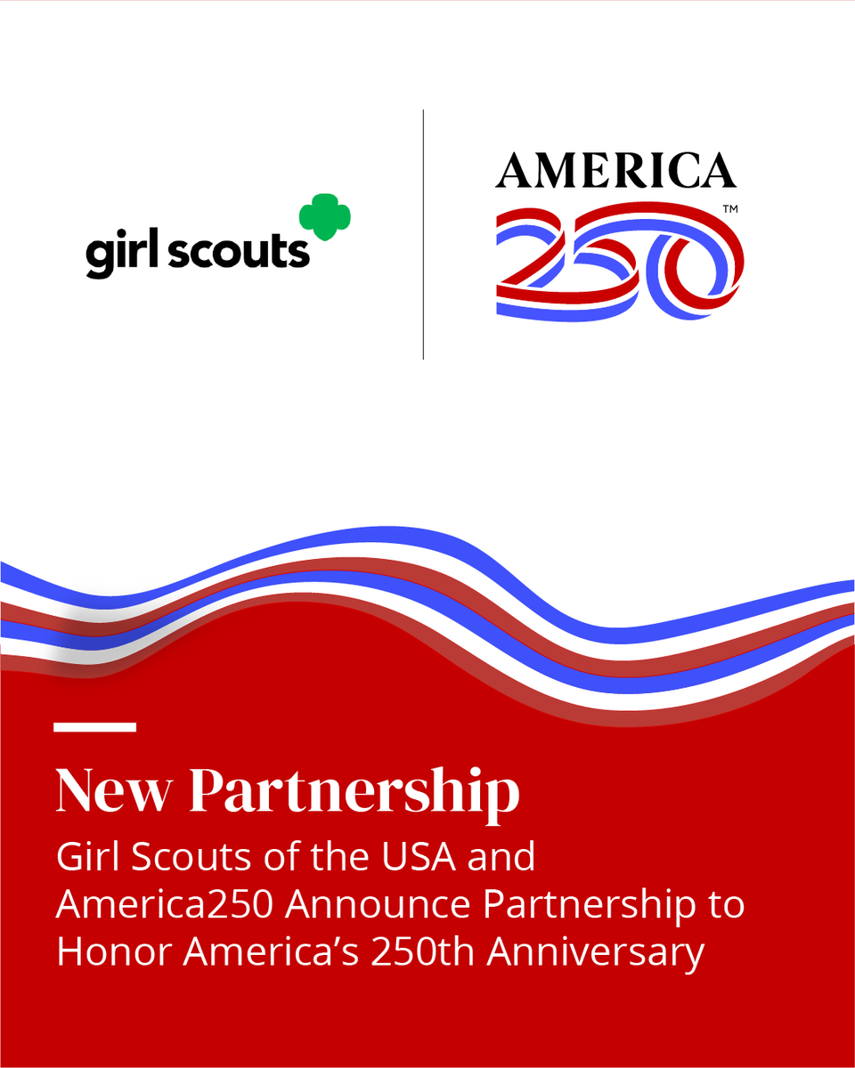 Welcome to the America250 team, <a href="/girlscouts/">Girl Scouts</a> of the USA.

Together, we’re celebrating 250 years of American stories — and the girls writing the next ones. 💚