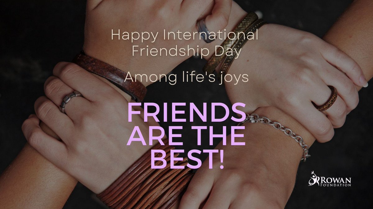 alexrowanfound's tweet image. On International Friendship Day, share information that can help your friends better understand their risk for blood clots and recognize potential blood clot signs and symptoms:  bit.ly/about-clots

That&apos;s what friends are for. 💜