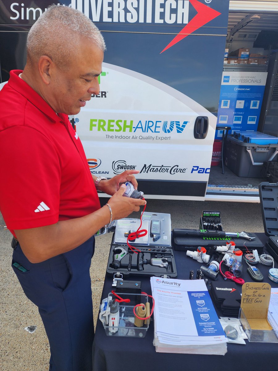 gemaire's tweet image. Our DiversiTech Counter Day at Gemaire Corpus Christi was a huge success! From hands-on product demos to great conversations and a visit from the road show van — it was a day full of innovation, connection, and community.

Swipe through to relive the highlights  📸

#DiversiTech