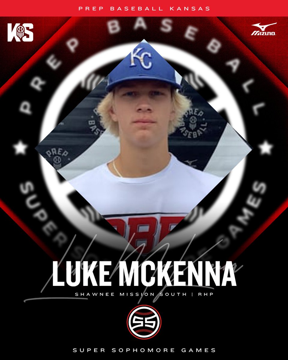 Prep Baseball Kansas (@prepbaseballks) on Twitter photo 𝗜𝗡𝗩𝗜𝗧𝗘 𝗔𝗖𝗖𝗘𝗣𝗧𝗘𝗗 ✅
RHP Luke McKenna (Shawnee Mission South) is locked to represent Team Kansas at the 2025 Prep Baseball Central Super Sophomore Games in Kansas City! #CSSG25
👤: loom.ly/50A1vu0 // <a href="/LukemcKenna1233/">Luke McKenna</a> 𝗜𝗡𝗩𝗜𝗧𝗘 𝗔𝗖𝗖𝗘𝗣𝗧𝗘𝗗 ✅
RHP Luke McKenna (Shawnee Mission South) is locked to represent Team Kansas at the 2025 Prep Baseball Central Super Sophomore Games in Kansas City! #CSSG25
👤: loom.ly/50A1vu0 // <a href="/LukemcKenna1233/">Luke McKenna</a>