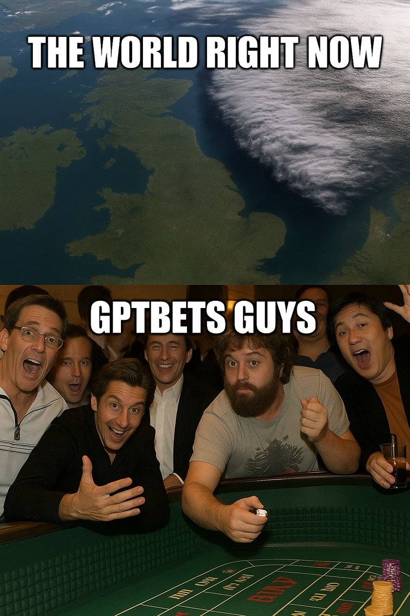 Fixed it for us. Happy hump day players. #GPTBETS #Ai #earthquake #Sports