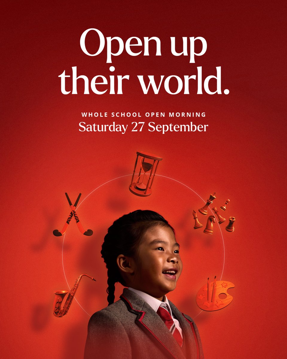 We are delighted to invite families to explore Newcastle-under-Lyme School on Saturday 27th September.

Reserve yours and your child's place at our Autumn Open Morning and discover how Newcastle-under-Lyme School will open up their world.

👉 nuls.org.uk/whole-school-o…

#WeareNULS