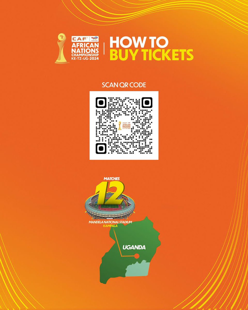 Buy one ticket and watch two CHAN 2024 games at only 10,000ugx

Follow link 🔗👉 tickets.chan2024.com to buy yourself a ticket 🎟️ 

#TotalEnergiesCHAN2024 | #CHAN2024 |