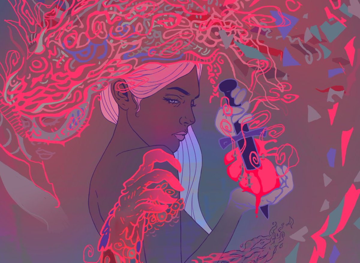 People tell you to make whatever makes you happy but I'm making myself miserable using blues and pastels (this is how I get my dopamine)

WIP, I guess, but mostly just a color and brush test