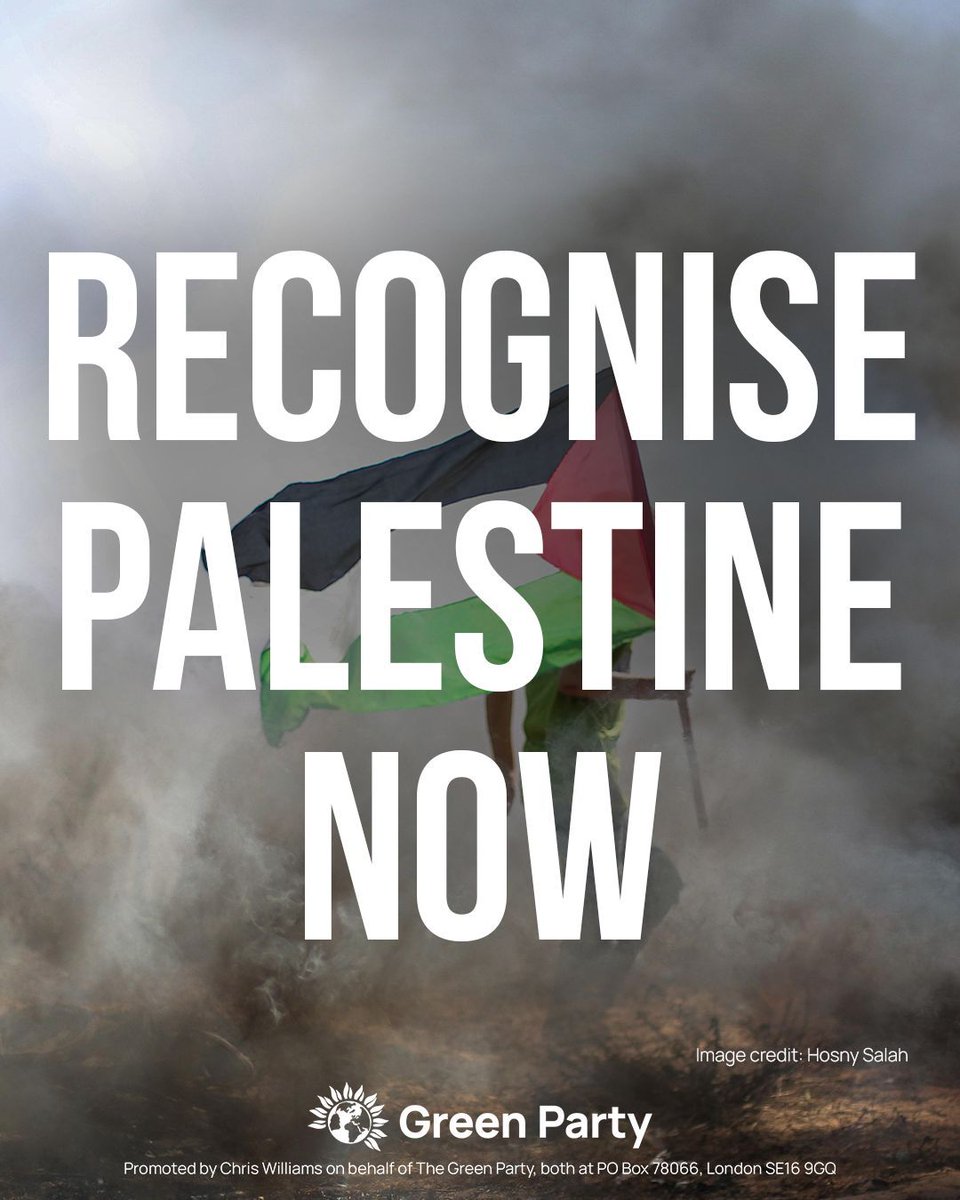 Keir Starmer is using Palestinian lives as a bargaining chip by only recognising Palestinian statehood on certain conditions.

Playing cynical political games during a genocide is shameful.

The UK government should recognise the state of Palestine now.