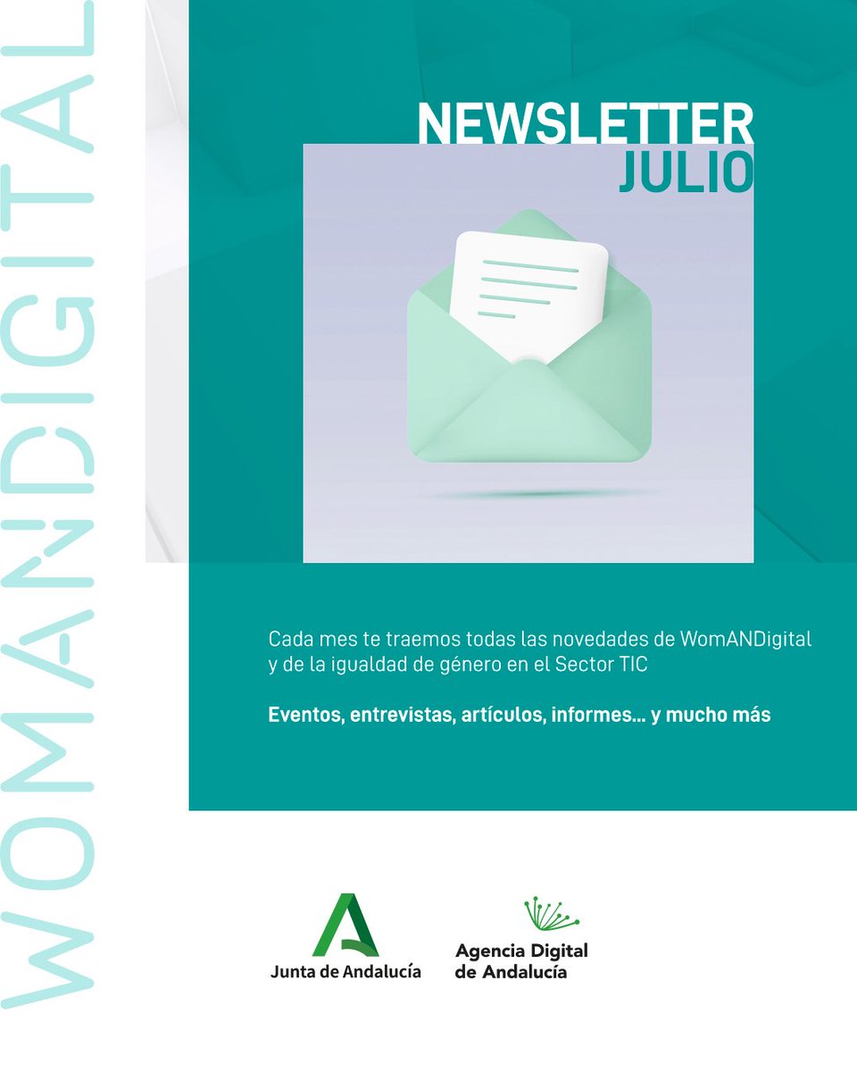 🧳📲 La #NewsletterWD no podía faltar en tu maleta 

Llévate el boletín de julio para amenizar tus días de ☀️ y ⛱️ con noticias fresquitas porque… la #ciencia y la #tecnología está en todas partes

¿Qué aún no te has suscrito para estar al tanto de todo en primicia? 🤔
➡️