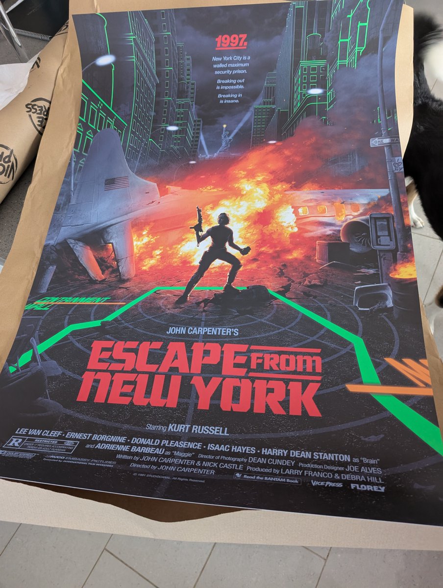 Gavin™ Esq. (@gavinaldrich) on Twitter photo A little while ago <a href="/VicePressNews/">Vice Press</a> offered a 10 year celebration by selling a mystery poster for £10.
And I did forget about it!
Look what just turned up. I’m delighted. A little while ago <a href="/VicePressNews/">Vice Press</a> offered a 10 year celebration by selling a mystery poster for £10.
And I did forget about it!
Look what just turned up. I’m delighted.