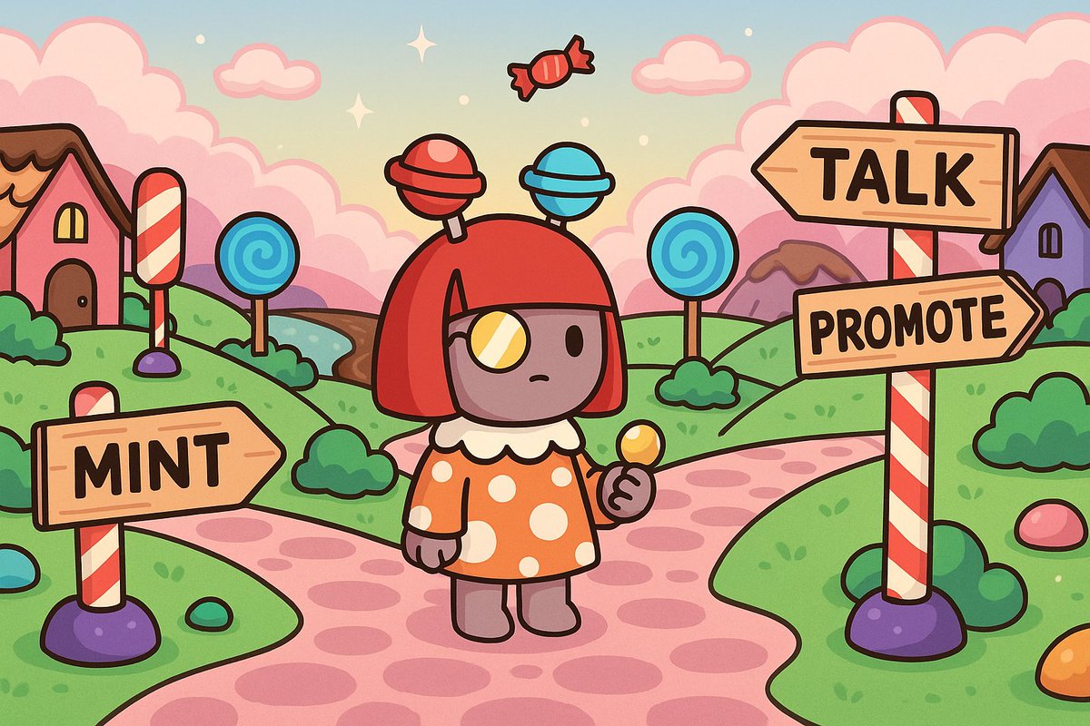 Mint here. Talk there. Promote elsewhere.

Too many hops. Too little momentum.

Creators burn out before the mint even moves.

NFT creators don't need more tools; they need less fragmentation.

That's the gap we're closing on <a href="/Aptos/">Aptos</a>.