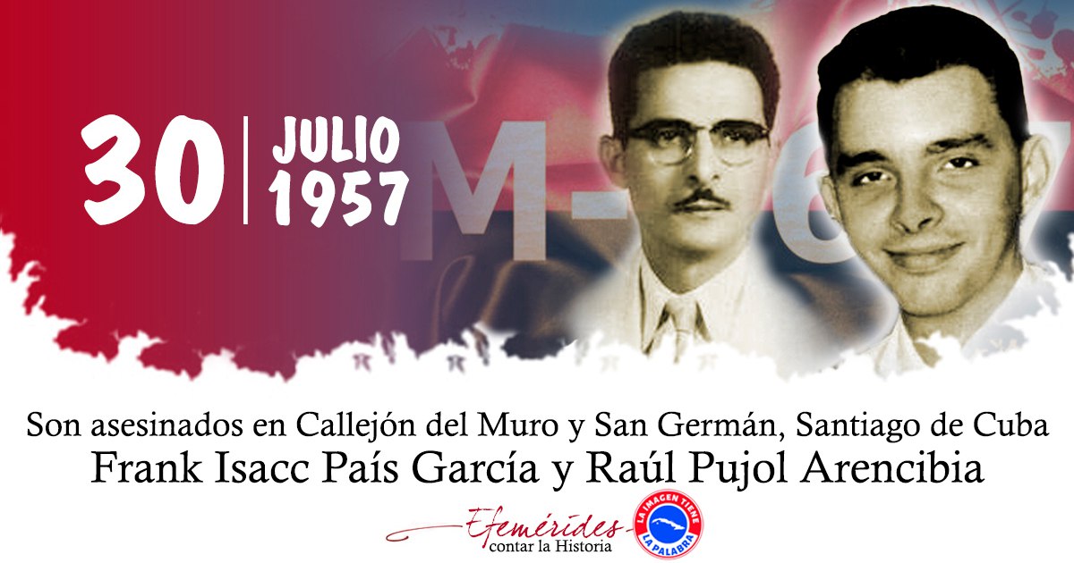alfonso_noya's tweet photo. #Cuba recuerda a los mártires de la Revolución quienes viven en el alma de la Patria.  
#Fidel:"¡Q monstruos! No saben la inteligencia,el carácter,la integridad q han asesinado. No sospecha siquiera el pueblo de Cuba quién era Frank País, lo q había en él de grande y prometedor" https://t.co/JDExANMP9m