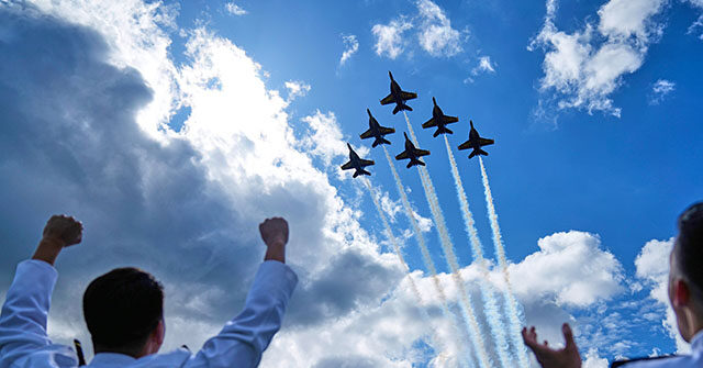 Climate activists in Seattle are calling to end the Blue Angels airshow, citing concerns about noise, pollution, and its environmental impact. Opinions on the tradition are divided. breitbart.com/environment/20…