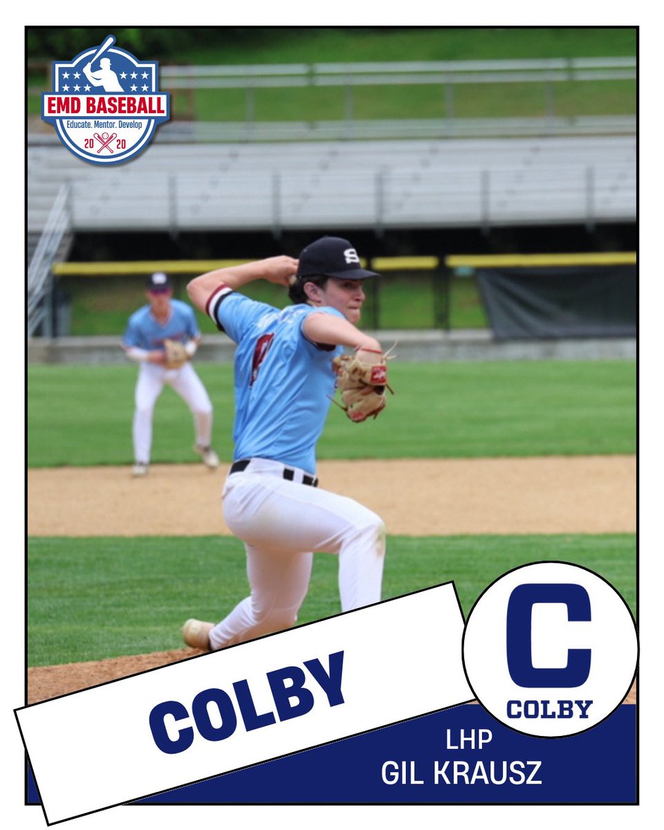 EMD Baseball (@emdbaseball) on Twitter photo Congratulations to <a href="/GilKrausz/">Gil Krausz</a> on his commitment to <a href="/colbybsb/">Colby Mules Baseball</a>
Thankful we got to be a part of your process!
#Committed #GoMules Congratulations to <a href="/GilKrausz/">Gil Krausz</a> on his commitment to <a href="/colbybsb/">Colby Mules Baseball</a>
Thankful we got to be a part of your process!
#Committed #GoMules