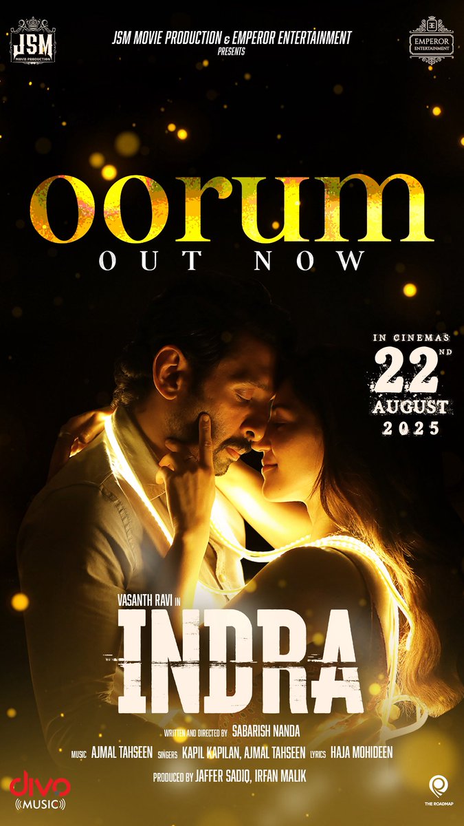 Vasanth Ravi, Mehreen 's #INDRA first single is Out Now..⭐ Film releasing on Aug 22..✌️

Link: youtu.be/Z1hPKh66BMM