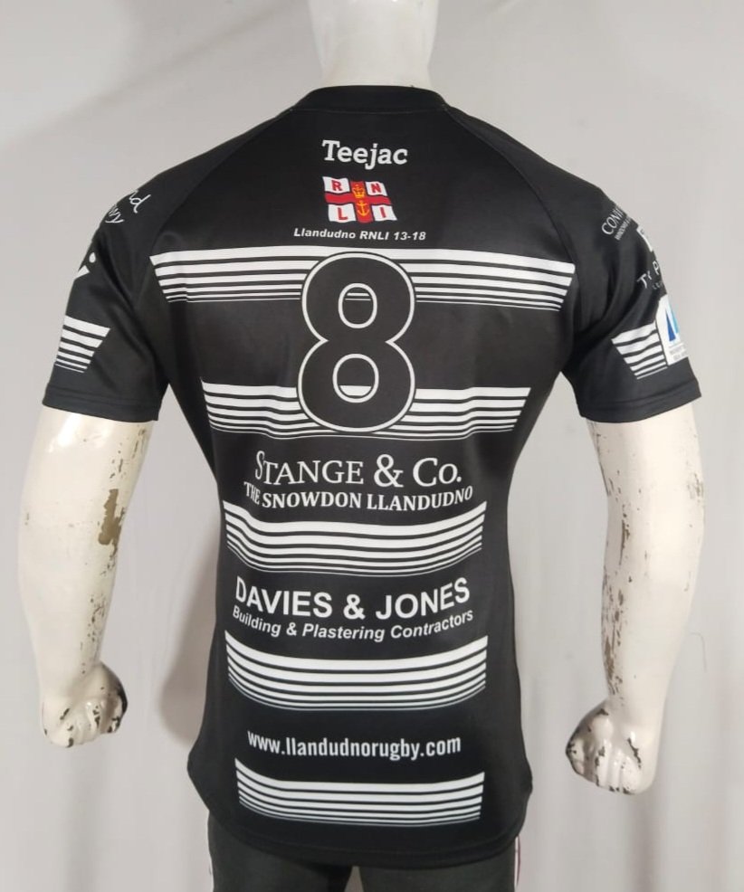 Llandudno Rugby Club 1st XV Shirts 2025-26 teejac.com