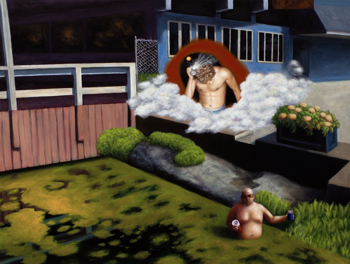 garden of eden now a days
24” x 18” acrylic on canvas