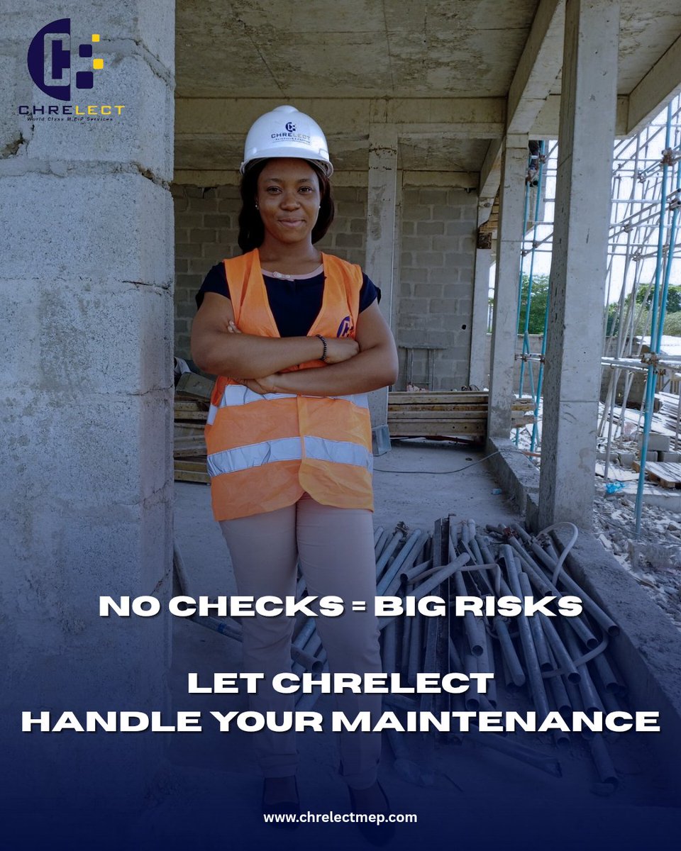 chrelect's tweet image. No checks = big risks.
it’s always the “quiet” systems that fail loudest.
don’t wait for the sparks, drips, or dead silence.
Schedule your MEP maintenance with chrelect  we catch it before it costs you.

DM to book a check now!

#chrelect #maintenance #systemcheck #elonmusk