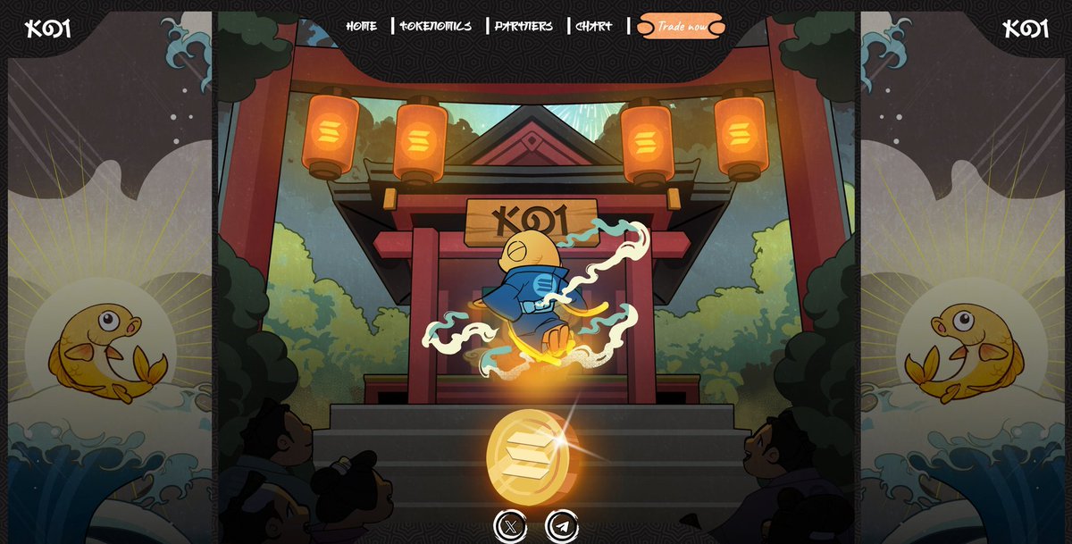 koidotfun's tweet photo. $KOI back to the race! 

Website is live: https://t.co/Kbf7YaOg8M https://t.co/wQdLF0CIhK