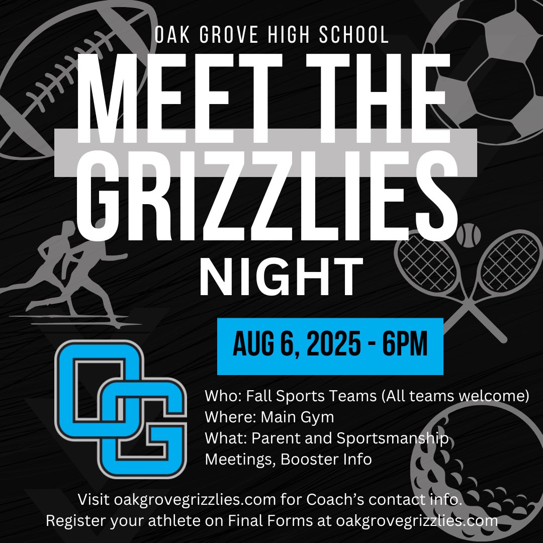 Oak Grove Athletics (@oghsathletics) on Twitter photo 