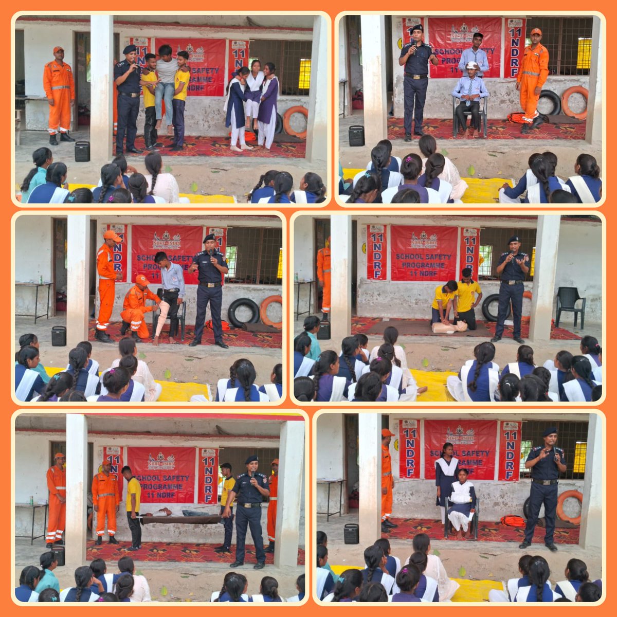 11 NDRF VARANASI. (@11ndrf) on Twitter photo #Disaster_Preparedness
#11NDRF
🔸 Conducted School Safety Programme
🔸 Venue: Paras Nath Shukla Inter College, Mahsi, Bahraich (UP)
🔸Participants: Students and staff.
#BePrepared #BeSafe
#NDRF4U🇮🇳
<a href="/NDRFHQ/">NDRF India I राष्ट्रीय आपदा मोचन बल 🇮🇳</a>
<a href="/ManojKu21690089/">Manoj Kumar Sharma</a>
<a href="/DMBahraich/">DM BAHRAICH</a>
<a href="/UP_SDMA/">Uttar Pradesh State Disaster Management Authority</a>
<a href="/CMOfficeUP/">CM Office, GoUP</a> #Disaster_Preparedness
#11NDRF
🔸 Conducted School Safety Programme
🔸 Venue: Paras Nath Shukla Inter College, Mahsi, Bahraich (UP)
🔸Participants: Students and staff.
#BePrepared #BeSafe
#NDRF4U🇮🇳
<a href="/NDRFHQ/">NDRF India I राष्ट्रीय आपदा मोचन बल 🇮🇳</a>
<a href="/ManojKu21690089/">Manoj Kumar Sharma</a>
<a href="/DMBahraich/">DM BAHRAICH</a>
<a href="/UP_SDMA/">Uttar Pradesh State Disaster Management Authority</a>
<a href="/CMOfficeUP/">CM Office, GoUP</a>