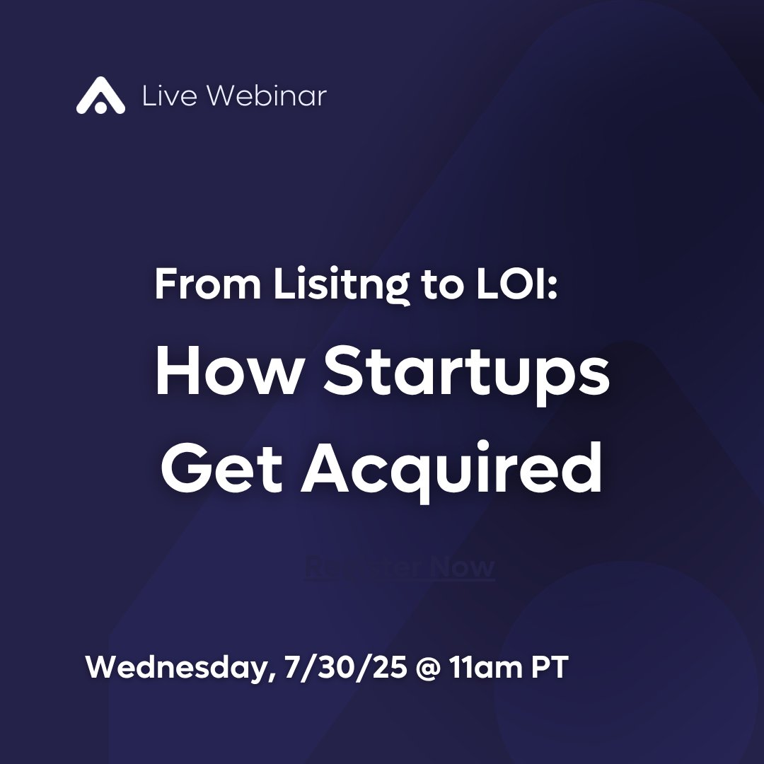 Andrew Gazdecki (@agazdecki) on Twitter photo Today I’m hosting a live <a href="/acquiredotcom/">acquire.com</a> webinar on one of the most overlooked parts of selling your startup: The documents that actually close deals.
No one closes from a mystery. Buyers want proof, not promises. Let your preparation docs do the heavy lifting. I’ll walk through: Today I’m hosting a live <a href="/acquiredotcom/">acquire.com</a> webinar on one of the most overlooked parts of selling your startup: The documents that actually close deals.
No one closes from a mystery. Buyers want proof, not promises. Let your preparation docs do the heavy lifting. I’ll walk through: