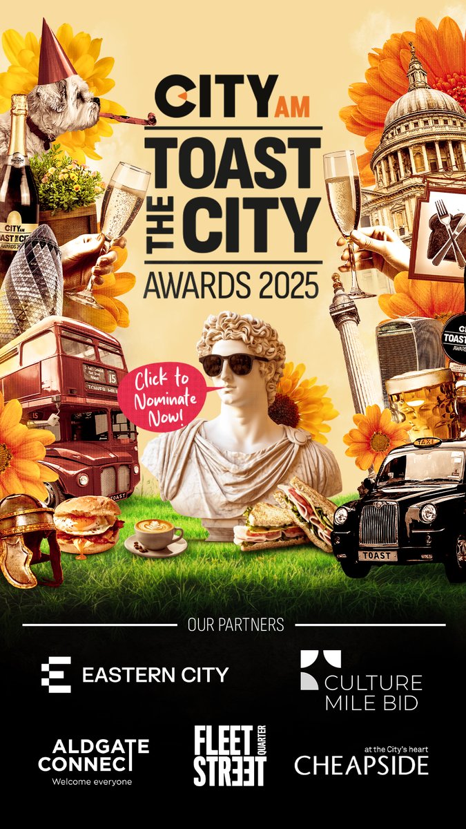 Nominations are closing tomorrow! There are fewer than 48 hours left to vote for your favourite places in the City of London!

The City of London is home to some of the capital’s most innovative restaurants, bars and cultural projects – now it’s time to celebrate them at the