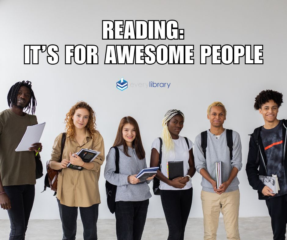 Like, follow, and share if you love libraries!

Take action to support libraries at action.everylibrary.org