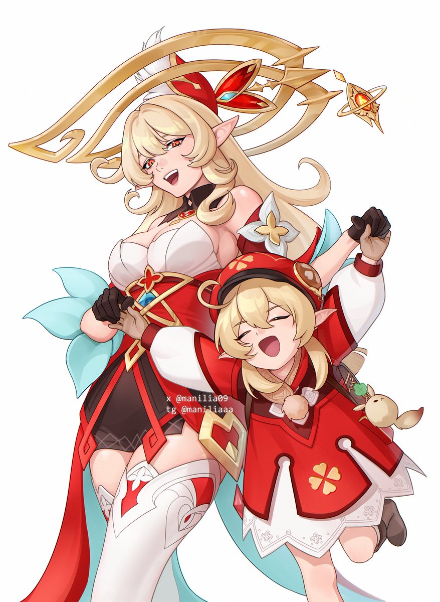 manilia09's tweet photo. late happy b-day to Klee ♥ #Klee #Alice #原神 #GenshinImpact https://t.co/E4yADL3aU0