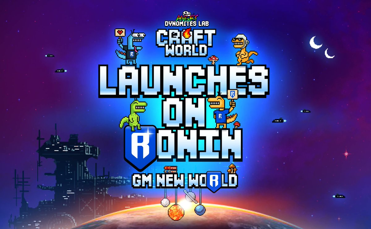 Angry Dynomites Lab ๐ฆ (@angrydynomites) on Twitter photo ๐๐ฆ We Are Live: A New Era Begins On Ronin Mainnet! ๐ฆ๐
The countdown hit ZERO. Engines roared. Testnet is behind us.
Craft World has officially LANDED on Ronin Mainnet! ๐๐ฅ
๐ฎ PLAY HERE:
๐ป Web: craft-world.gg/?ref-id=projecโฆ
๐ฑ Android: play.google.com/store/apps/detโฆ
๐ฒ iOS: ๐๐ฆ We Are Live: A New Era Begins On Ronin Mainnet! ๐ฆ๐
The countdown hit ZERO. Engines roared. Testnet is behind us.
Craft World has officially LANDED on Ronin Mainnet! ๐๐ฅ
๐ฎ PLAY HERE:
๐ป Web: craft-world.gg/?ref-id=projecโฆ
๐ฑ Android: play.google.com/store/apps/detโฆ
๐ฒ iOS:
