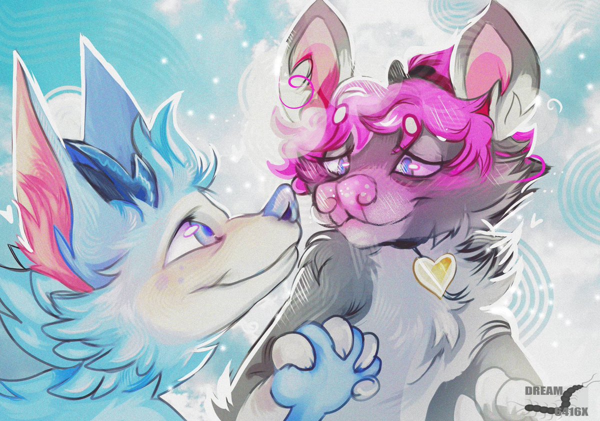 XDream6416's tweet image. Wife and husband &amp;lt;3

For @puppyinbleu !
.
#art #artist #artistsofinstagram
#artistsoninstagram #artwork #illust #illustration #illustrationartists #oc #digital #digitalartist #comics #dtiys #diyschallenge #furryart #turrytandom #tursuittriday