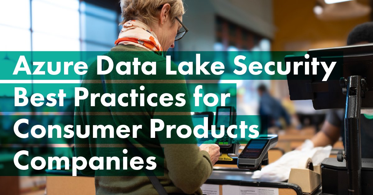 Clarkston_Inc's tweet image. Interested in solutions that can help keep your consumer products company’s #data safe? #AzureDataLake accommodates large amounts of structured and unstructured data, allowing businesses to store, analyze, and visualize data. Read more: hubs.ly/Q03z5qb60

#DataSecurity