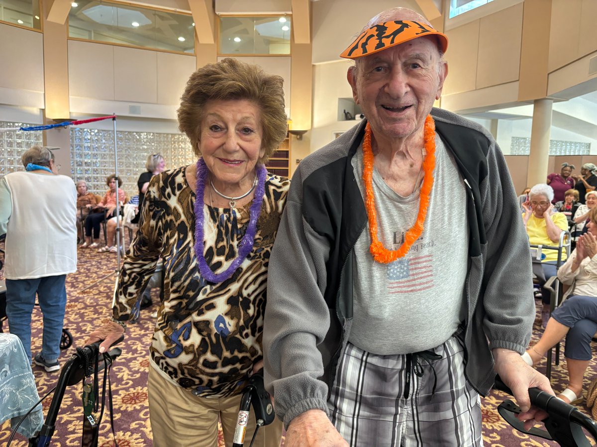 Our Gurwin Jewish - Fay J. Lindner Residences safari party with Dave Patrick was nothing short of a wild adventure! Residents danced, sang, snacked and had a lion’s share of fun. It was a real jungle joy kind of day! #AssistedLiving #ElderCare #Gurwin #Commack