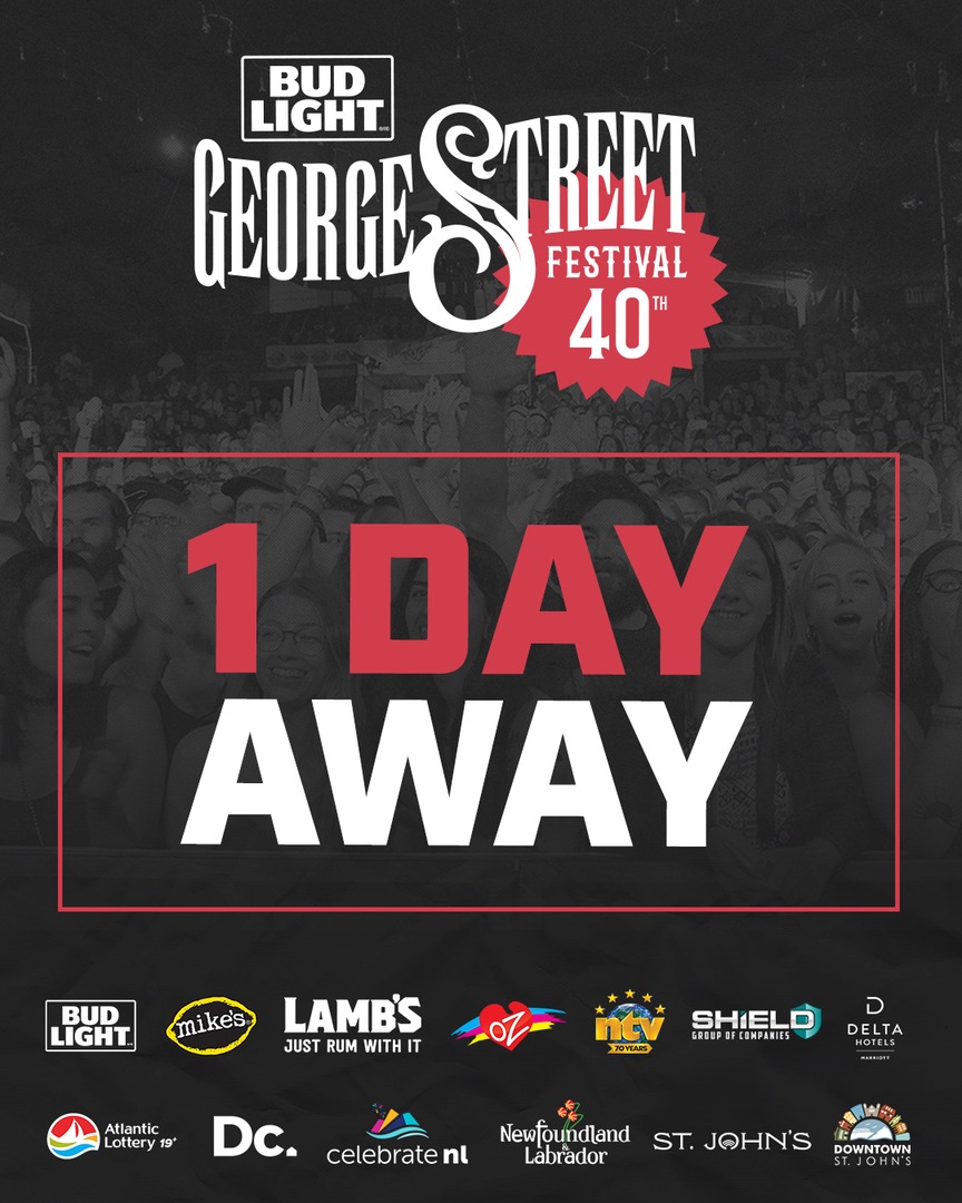 🚨 ONE DAY TO GO! 🚨

The countdown is almost over — George Street Festival kicks off TOMORROW!

Get ready for iconic nights, unreal performances, and memories that’ll last all year.

🎟️If you don’t have your ticket yet… what are you waiting for? 
georgestreetlive.ca/festival/