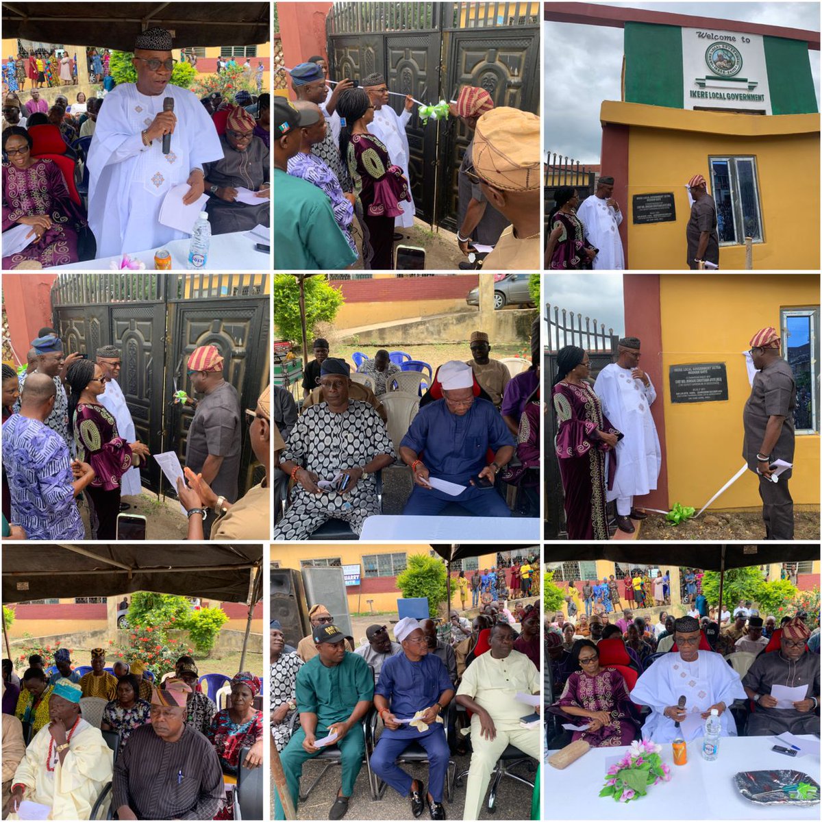 So I eventually took my Chairman to court. This is not to embarrass him, but to remind him that Democracy lives in the questions we’re bold enough to ask.

It is not news that some weeks ago, the newly refurbished gate of the Ikere Local Government Secretariat was unveiled with