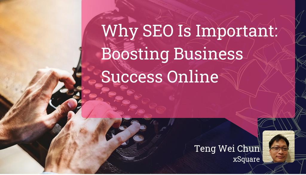 xsquarepl's tweet image. SEO is not just about improving search engine rankings; it’s about creating a sustainable, long-term strategy that supports business growth and competitiveness.

Read more 👉 link.xsquare.com.sg/4b8d7576

#DrivingBusinessGrowth #LearnKeyStrategies #EssentialInsights