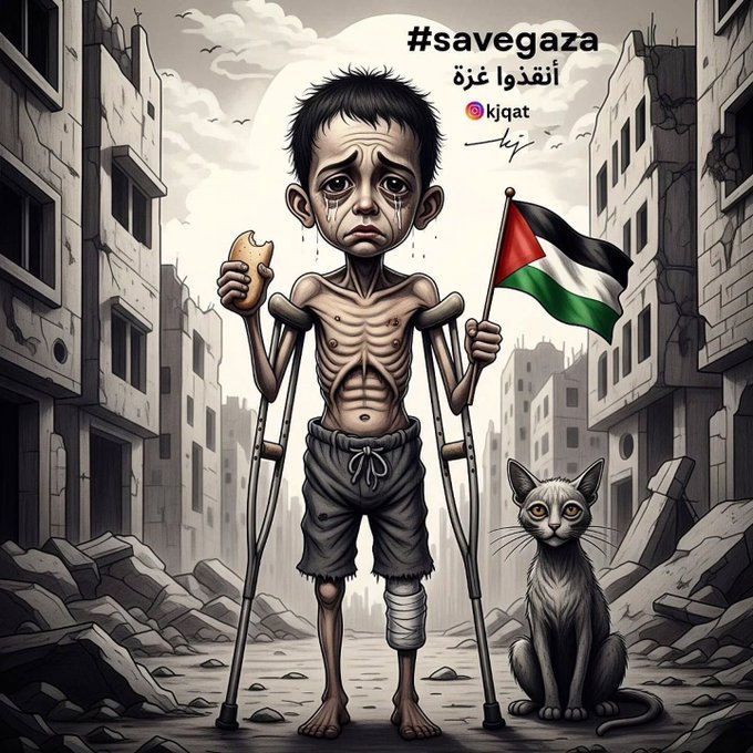 NO, NO me CANSARÉ de DENUNCIAR el GENOCIDIO.

¡PALESTINA LIBRE YA!
