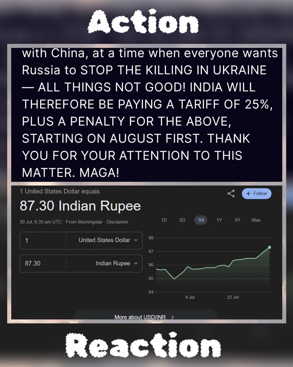 MDJHPL001's tweet image. My Frennnd Donald 😂 
#tarriffwar 
#modiexposed