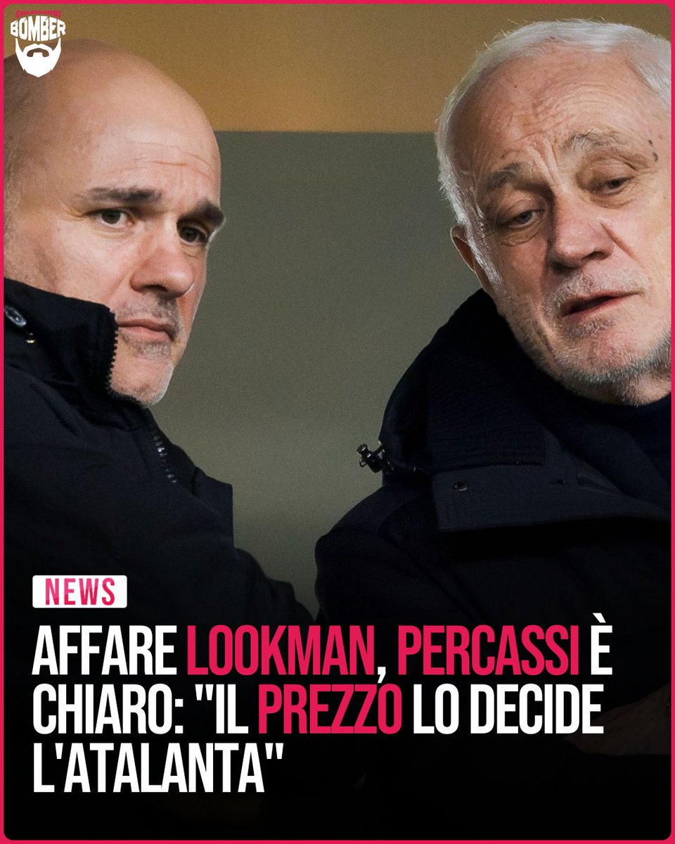 Club amici, ma da Bergamo niente sconti bmbr.cc/5inoou5 

#calciomercato #Lookman #Atalanta #Inter