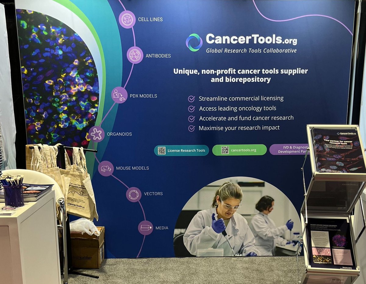 CancerToolsOrg's tweet image. 📍 We’re live at #ADLM2025!

Come visit us at Booth #1762 and meet our dedicated licensing team. Whether you&apos;re exploring collaboration opportunities or looking for the right license partner to drive your innovation, we&apos;re here to help guide you through the process.

 🏢…
