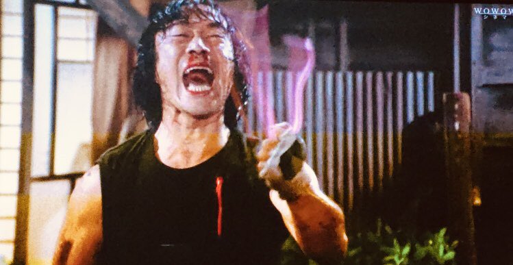 tt15691865's tweet photo. #自分が憧れた映画のキャラクター

#刑事物語2
#ハンガーヌンチャク
ちがーう！木のヤツーっ！ https://t.co/yaR6eYhjfX