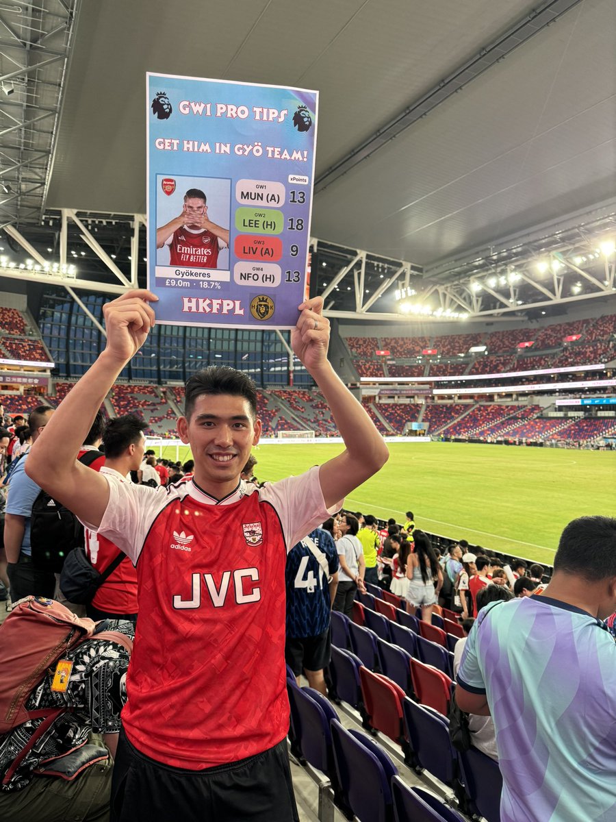 Boris Chow (@chowbck) on Twitter photo FPL Pro Tips coming from Arsenal open practice in Hong Kong #FPL #gyokeres #arsenal <a href="/OfficialFPL/">Fantasy Premier League</a> FPL Pro Tips coming from Arsenal open practice in Hong Kong #FPL #gyokeres #arsenal <a href="/OfficialFPL/">Fantasy Premier League</a>