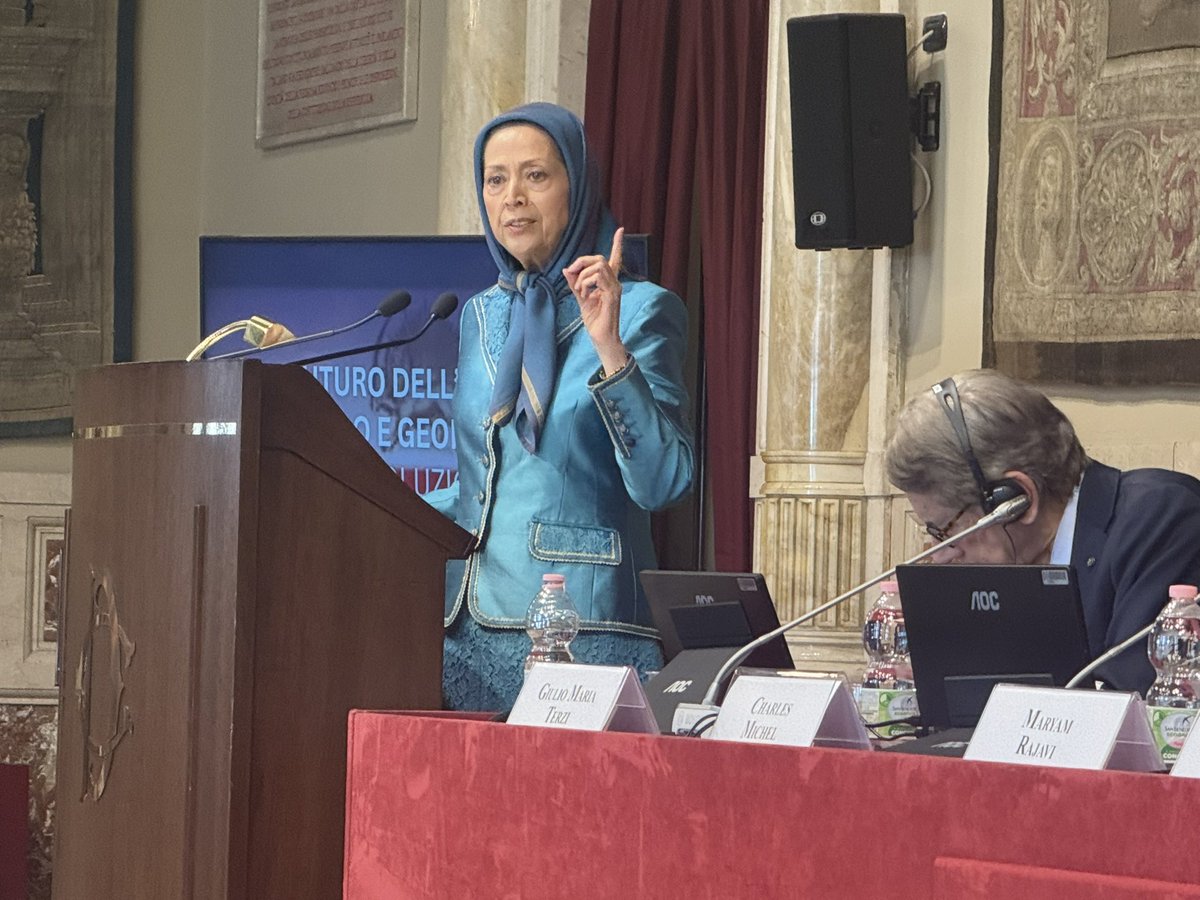 Chris Barron 🇺🇸 (@chrisrbarron) on Twitter photo We don’t have to go to war with Iran and we don’t have to appease the mullahs. There is a third way - recognize the right of the people of Iran to choose to rise up and replace the current regime. - <a href="/Maryam_Rajavi/">Maryam Rajavi</a> We don’t have to go to war with Iran and we don’t have to appease the mullahs. There is a third way - recognize the right of the people of Iran to choose to rise up and replace the current regime. - <a href="/Maryam_Rajavi/">Maryam Rajavi</a>