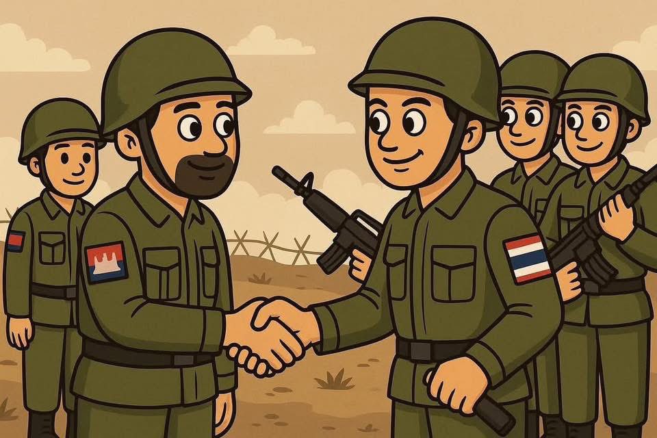 BormeiO2's tweet image. After the ceasefire, Thailand captured 20 Cambodian soldiers and still refuses to release them.
This is not peace. This is aggression.
#JusticeforCambodia.
#ExposeThailandLies
#FreeCambodianSoliders