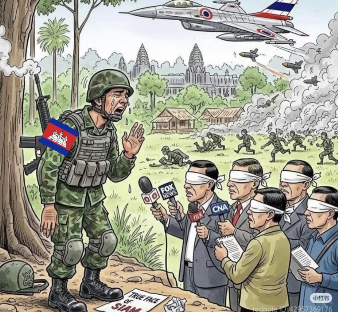 cambodia liar. #thetruthfromthailand  #cambodiaopenedfirefirst #Cambodia #Thailand