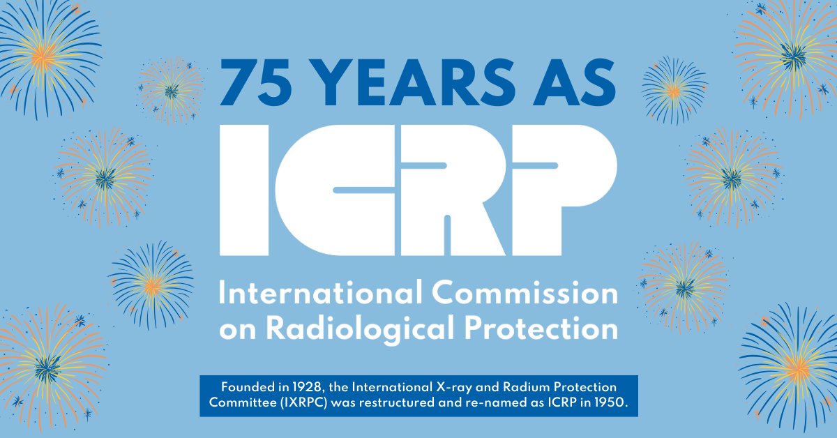 Did you know this historical fact about ICRP?

ICRP did not receive its name as the International Committee on Radiological Protection until 1950. ICRP was formerly known as the International X-ray and Radium Protection Committee (IXRPC) from 1928 until 1950. 

#75yearsofICRP