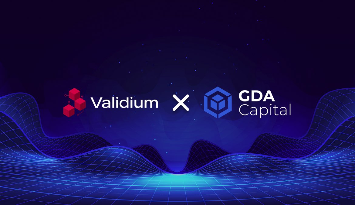 Validium Network (@validiumnetwork) on Twitter photo Major Announcement: Validium x <a href="/gda_capital/">GDA Capital</a> 🤝
We’re excited to welcome GDA Capital as a strategic backer of Validium Network, bringing world-class capital markets expertise to support our mission of scaling modular blockchain infrastructure. ⛓️💥
Alongside this, Major Announcement: Validium x <a href="/gda_capital/">GDA Capital</a> 🤝
We’re excited to welcome GDA Capital as a strategic backer of Validium Network, bringing world-class capital markets expertise to support our mission of scaling modular blockchain infrastructure. ⛓️💥
Alongside this,