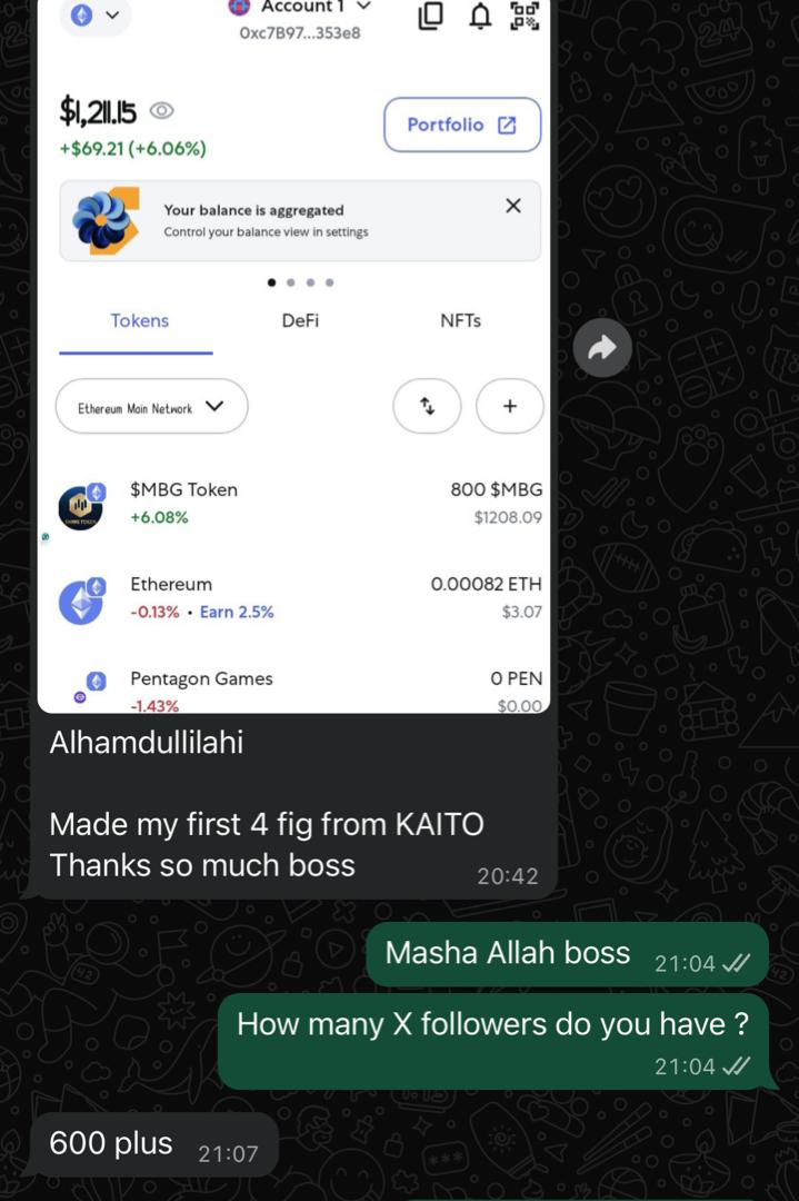 Ahmad (@mouahmad30) on Twitter photo A lot of <a href="/KaitoAI/">Kaito AI ๐</a> testimonies will come from group members in coming months.
Take take it serious an invest your time in <a href="/FractionAI_xyz/">Fraction AI</a>
Try and be among. The money youโre making is all yours๐ซ A lot of <a href="/KaitoAI/">Kaito AI ๐</a> testimonies will come from group members in coming months.
Take take it serious an invest your time in <a href="/FractionAI_xyz/">Fraction AI</a>
Try and be among. The money youโre making is all yours๐ซ