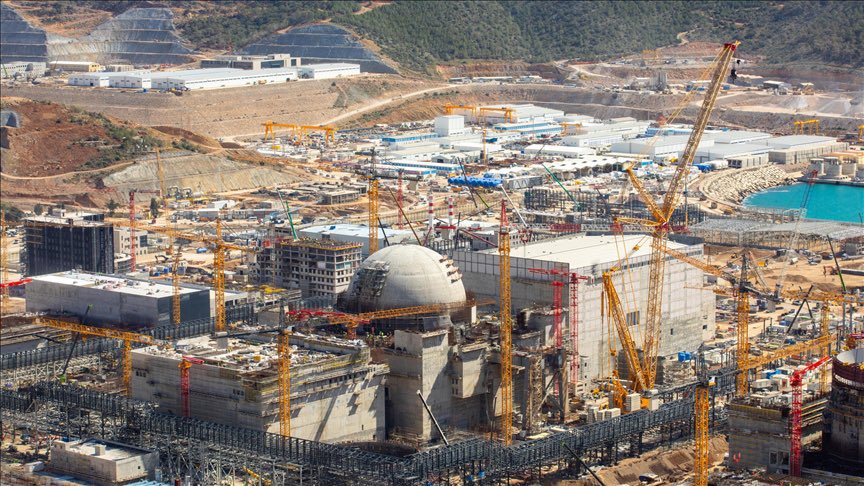 📍Akkuyu Nükleer Güç Santrali’nin 3. güç ünitesine ait türbin binasında duvar betonlama çalışmaları tamamlandı.

Geliyor… 🇹🇷
